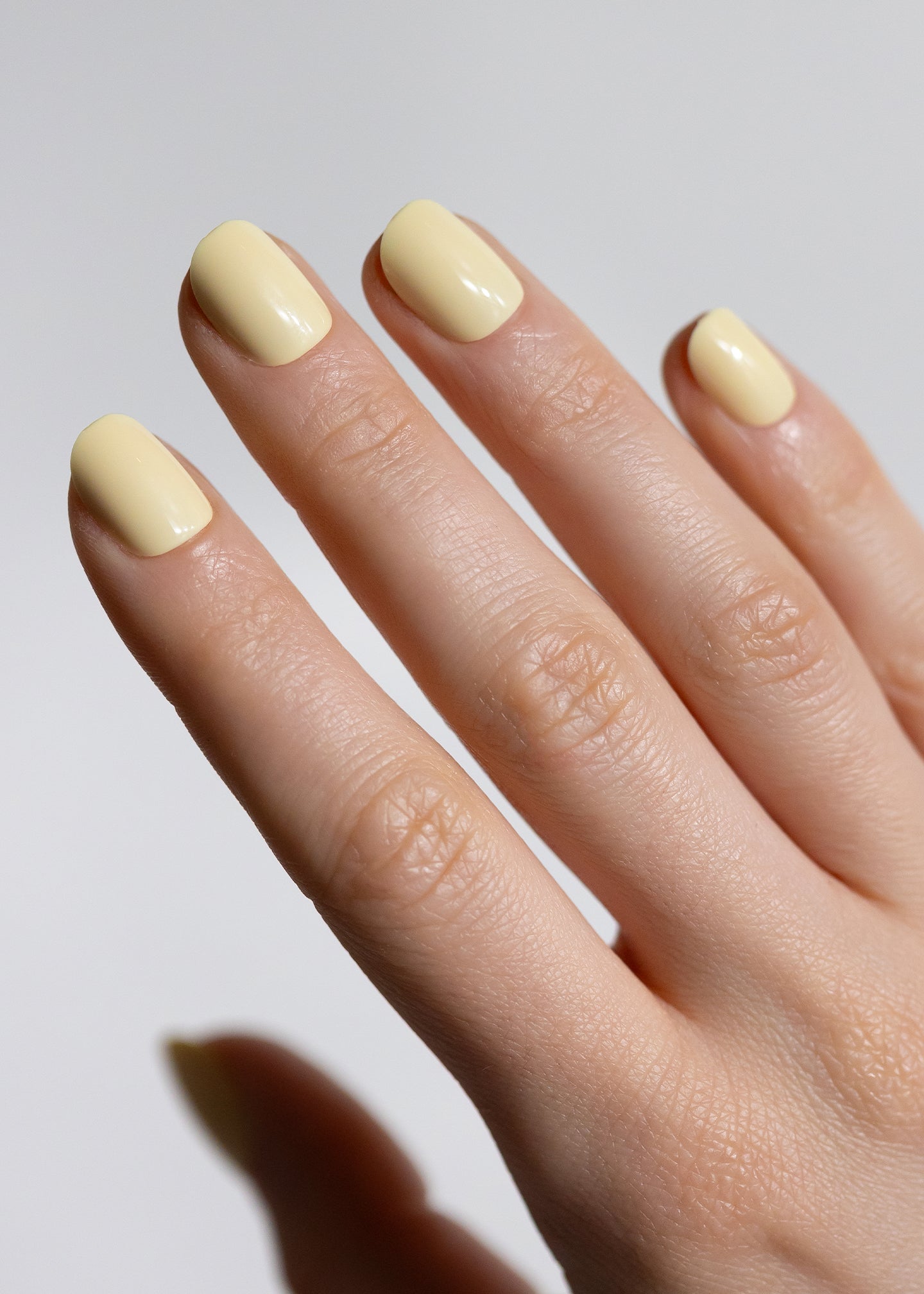Butter Yellow, Short Squoval