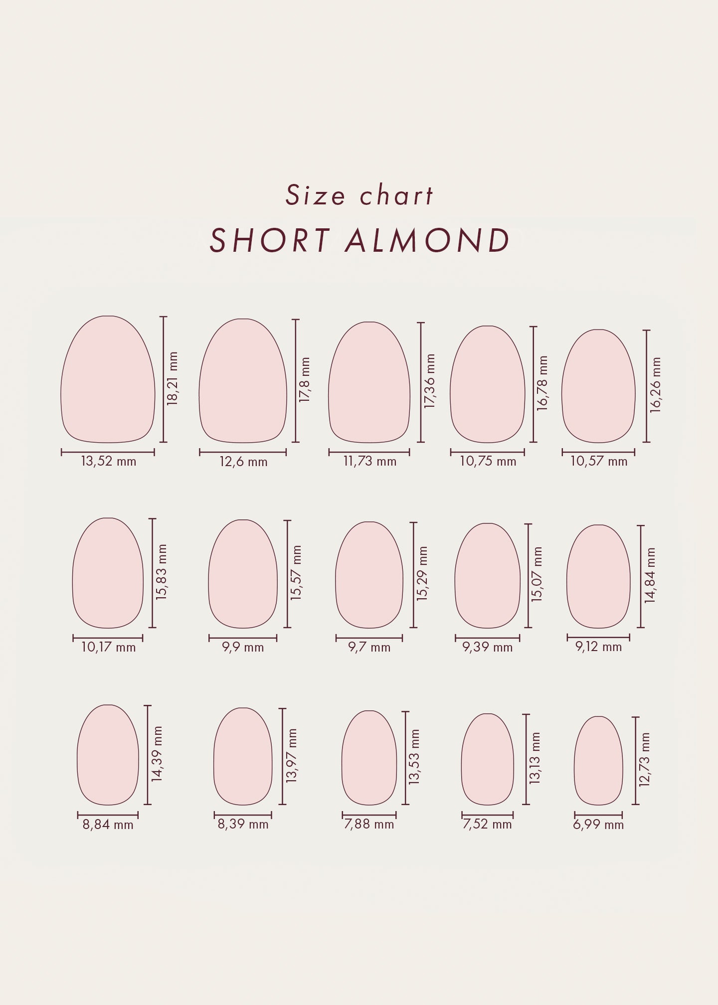 Classic French - Short Almond