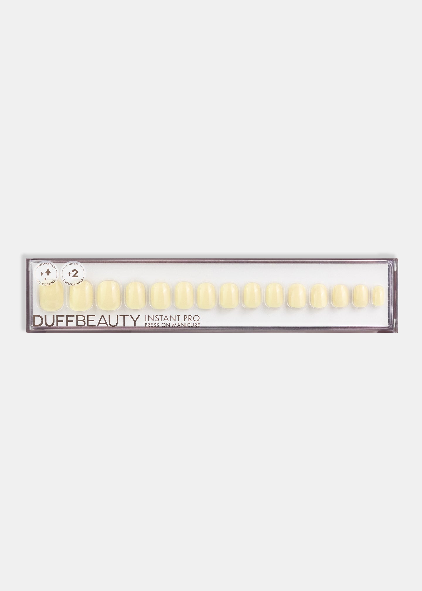 Butter Yellow, Short Squoval