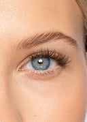 Hybrid Medium Brown 16 mm, lösfransar i clusters, närbild