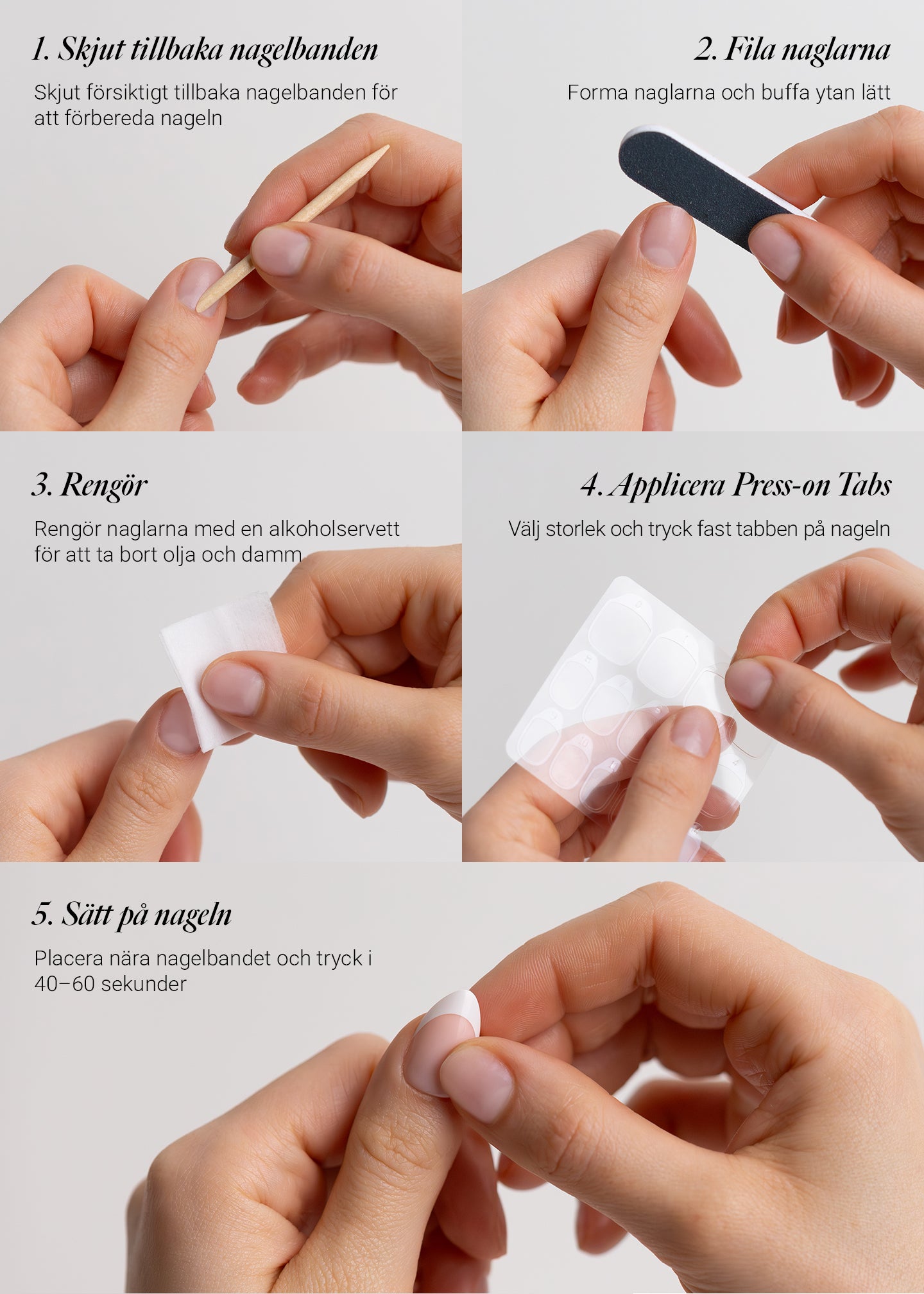 Instant Pro Press-on Tabs