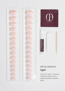 Ballet Slipper 2. sortering, Medium Almond, press on nails